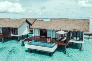 Wasservilla auf den Malediven