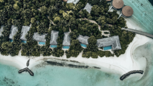 Beach Pool Villen auf The Residence Maldives Dhigurah